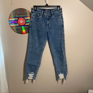 Hollister High-Rise Slim Straight Jeans